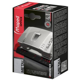 DZIURKACZ MAPED ADVANCED METAL 25 K SREBRNY METALICZNY