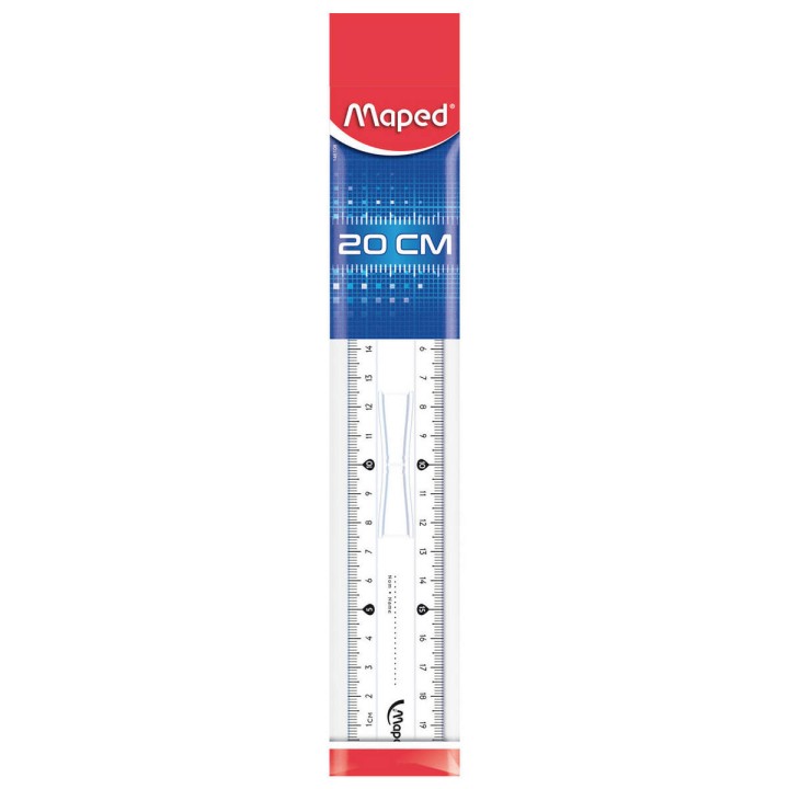 LINIJKA PLASTIKOWA 20CM MAPED CLASSIC Z UCHWYTEM