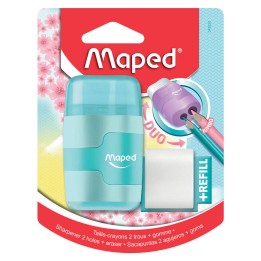 TEMPERÓWKA MAPED Z GUMKĄ CONNECT PASTEL 2 OTWORY BLISTER