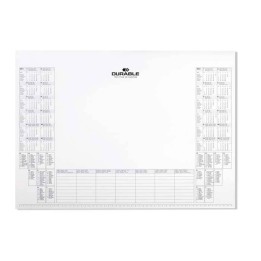 WKŁAD DO PODKŁADU 410X570MM Z KALENDARZEM NA 2025/2026 ROK DURABLE 729202 25KRT