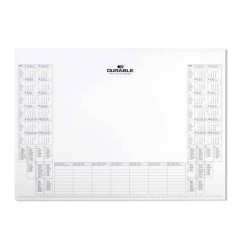 WKŁAD DO PODKŁADU 410X570MM Z KALENDARZEM NA 2025/2026 ROK DURABLE 729202 25KRT