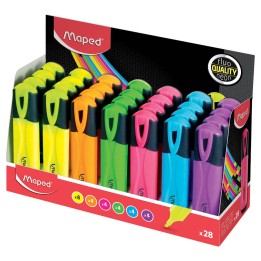 ZAKREŚLACZ MAPED FLUO PEPS MIX KOLORÓW 1-5MM