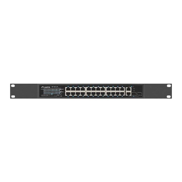 LANBERG PRZEŁĄCZNIK 24X 100MB POE+ /2X COMBO 250W RSFE-24P-2C-250