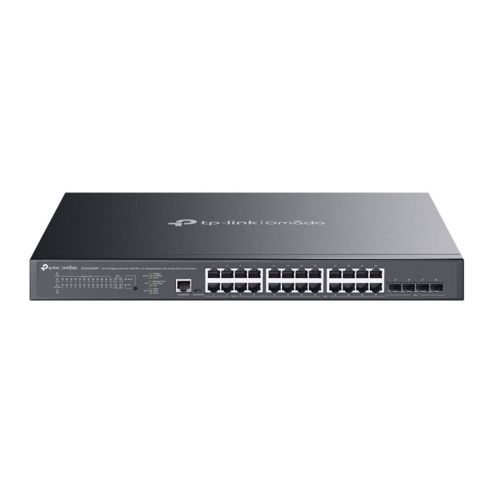 TP-LINK PRZEŁĄCZNIK SG3428XMPP 24XGE POE+ 4XSFP+