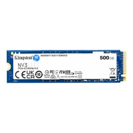 KINGSTON DYSK SSD NV3 500GB M.2 2280 PCI-E 4.0 NVME 6000/2200