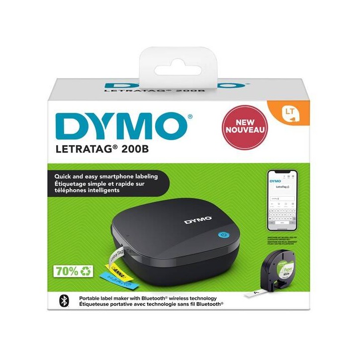 DRUKARKA ETYKIET DYMO, LETRATAG BLUETOOTH LT200B