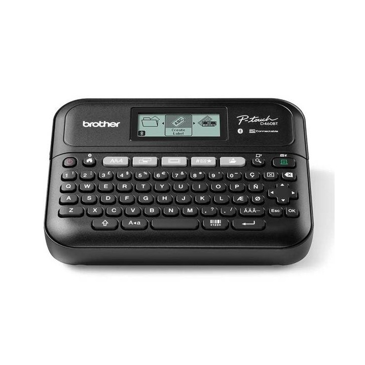 DRUKARKA ETYKIET BROTHER, PT-D460BTVP, Z WALIZKĄ
