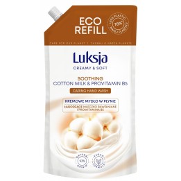 MYDŁO W PŁYNIE ZAPAS LUKSJA BAWEŁNA 900ML