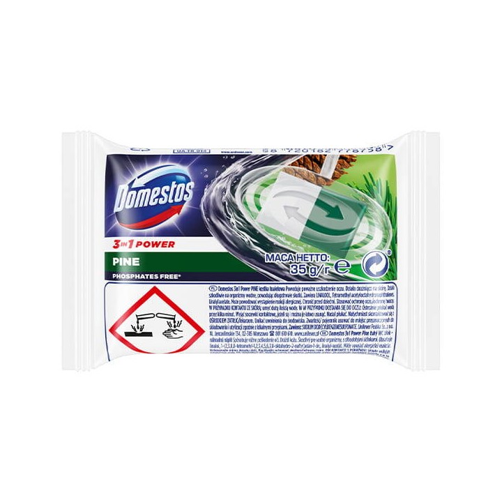 ZAWIESZKA WC ZAPAS DOMESTOS PINE 35G