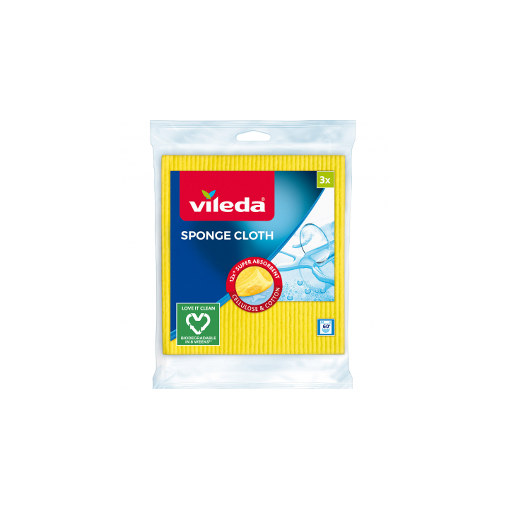 ŚCIERECZKA GĄBKOWA VILEDA VI169743 3 SZT