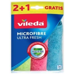 ŚCIERECZKA VILEDA MIKROFIBRA ULTRA FRESH VI167602 3 SZT