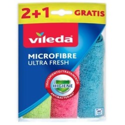 ŚCIERECZKA VILEDA MIKROFIBRA ULTRA FRESH VI167602 3 SZT
