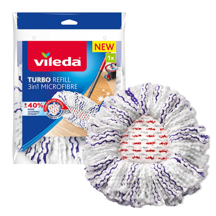 WKŁAD DO MOPA OBROTOWEGO VILEDA TURBO 3IN1 VI167749