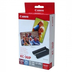 CANON ETYKIETY, PAPIER, BIAŁA, 86X54MM, 36 SZT., DO DRUKAREK SUBLIMACYJNYCH, 7739A001AH