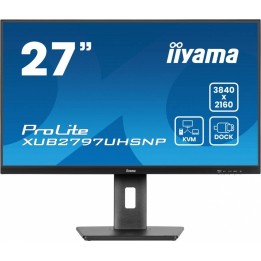 IIYAMA MONITOR 27 CALI XUB2797UHSNP-B1, 4K, IPS, DP, HDMI, USB-C, PIVOT, HAS