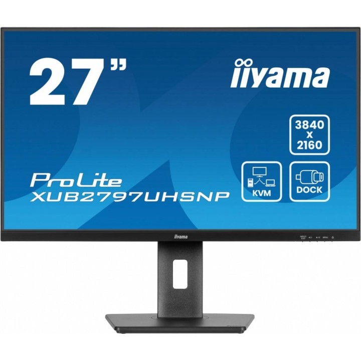 IIYAMA MONITOR 27 CALI XUB2797UHSNP-B1, 4K, IPS, DP, HDMI, USB-C, PIVOT, HAS