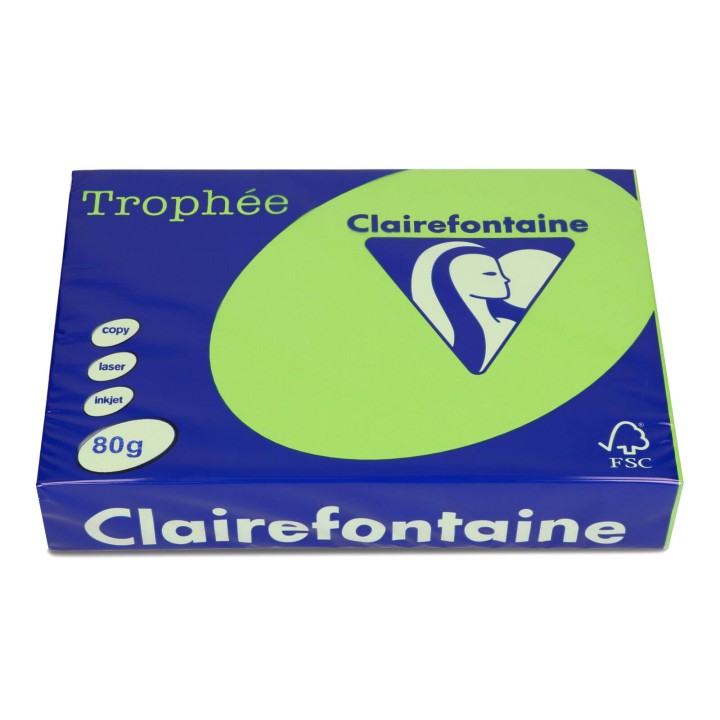 PAPIER KSERO KOLOR A4 TROPHEE 1875PC MIĘTOWY 80G 500 ARK
