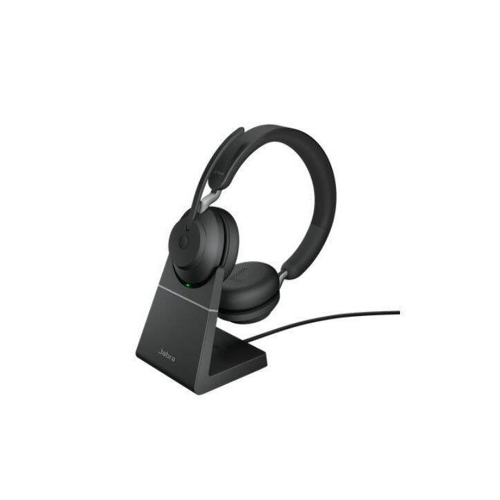 JABRA SŁUCHAWKI EVOLVE2 65 STAND LINK380C UC STEREO CZARNE
