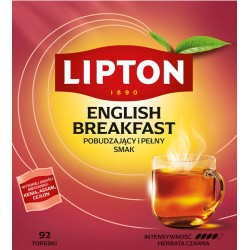 HERBATA CZARNA LIPTON ENGLISH BREAKFAST 92 TOREBKI