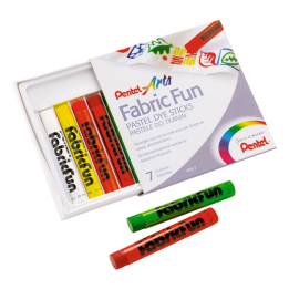 PASTELE DO TKANIN PENTEL PTS2-7 MIX*7KOL