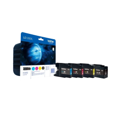 TUSZ ORYGINALNY BROTHER LC1280XLVALBP CMYK 2400BK/3*1200 CMY STRON