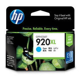 TUSZ ORYGINALNY HP920XL CD972AE CYAN 6 ML PO TERMINIE