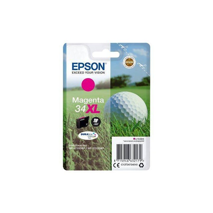 TUSZ ORYGINALNY EPSON T3473 C13T34734010 MAGENTA 10,8 ML PO TERMINIE