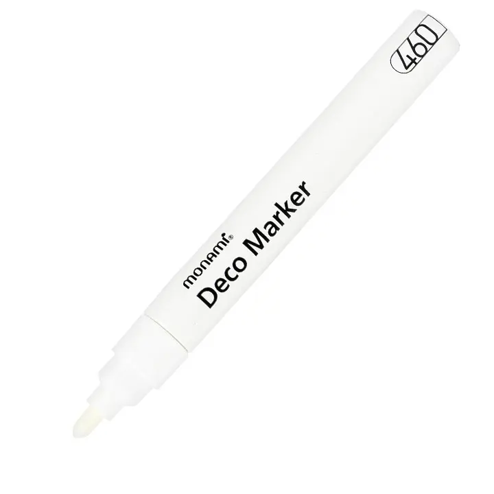 MARKER AKRYLOWY MONAMI DECO MARKER B 460 160-2514 BIAŁY OKRĄGŁA 2MM