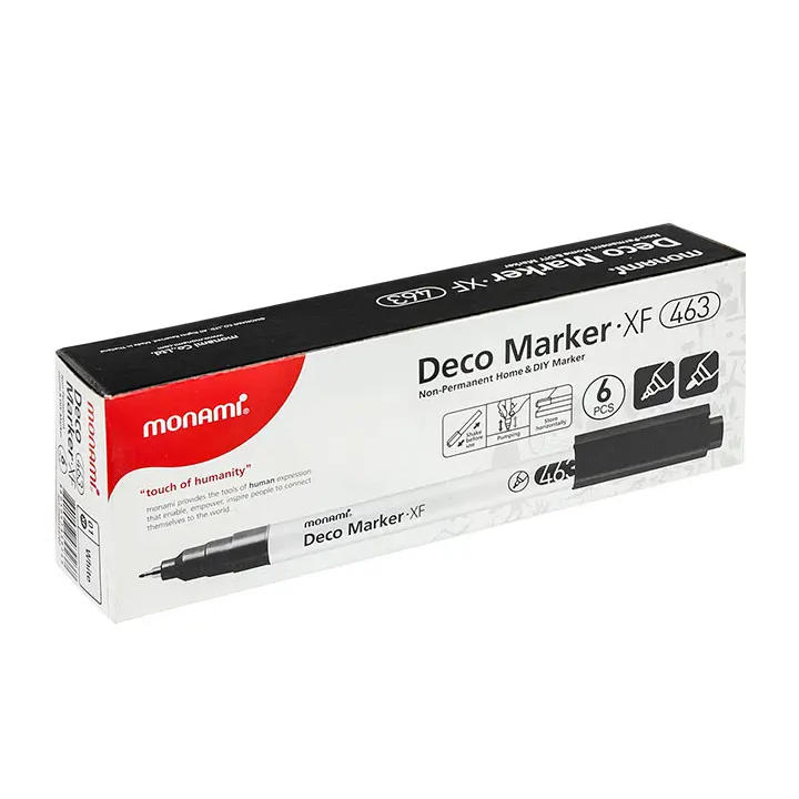MARKER AKRYLOWY MONAMI DECO MARKER 463 XF 160-2513 BIAŁY 0.7MM