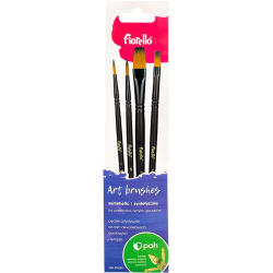 PĘDZLE FIORELLO GR-PA04 170-2770 NYLON 4SZT