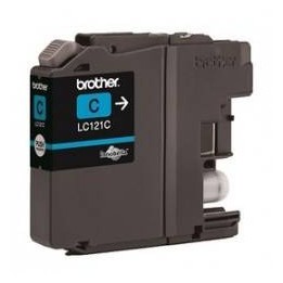 TUSZ ORYGINALNY BROTHER LC121C CYAN 300 STRON