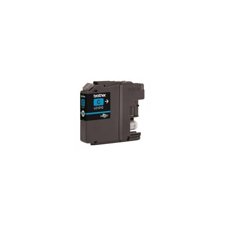 TUSZ ORYGINALNY BROTHER LC121C CYAN 300 STRON