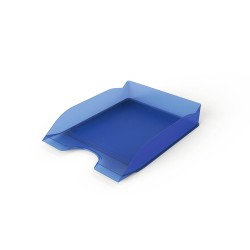 SZUFLADA A4 DURABLE BASIC 1701674540 PRZEZROCZYSTA NIEBIESKA 253X63X337MM