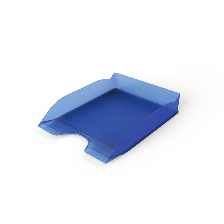 SZUFLADA A4 DURABLE BASIC 1701674540 PRZEZROCZYSTA NIEBIESKA 253X63X337MM