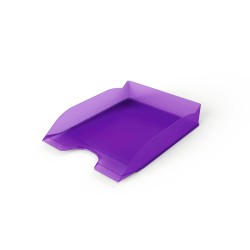 SZUFLADA A4 DURABLE BASIC 1701674992 PRZEZROCZYSTA FIOLETOWA 253X63X337MM