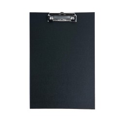 DESKA Z KLIPEM A5 D.RECT CZARNA PVC