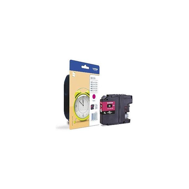 TUSZ ORYGINALNY BROTHER LC125XLM MAGENTA 1200 STRON