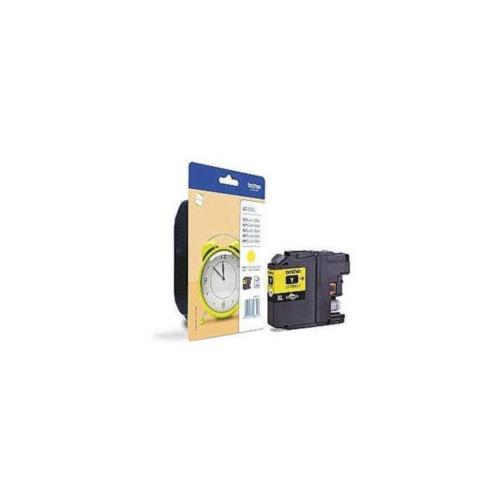 TUSZ ORYGINALNY BROTHER LC125XLY YELLOW 1200 STRON