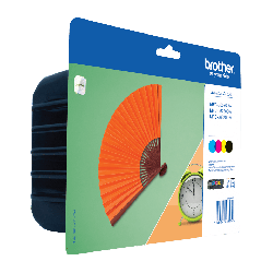 TUSZ ORYGINALNY BROTHER LC129XLVALBP CMYK 2400BK/3*1200 CMY STRON