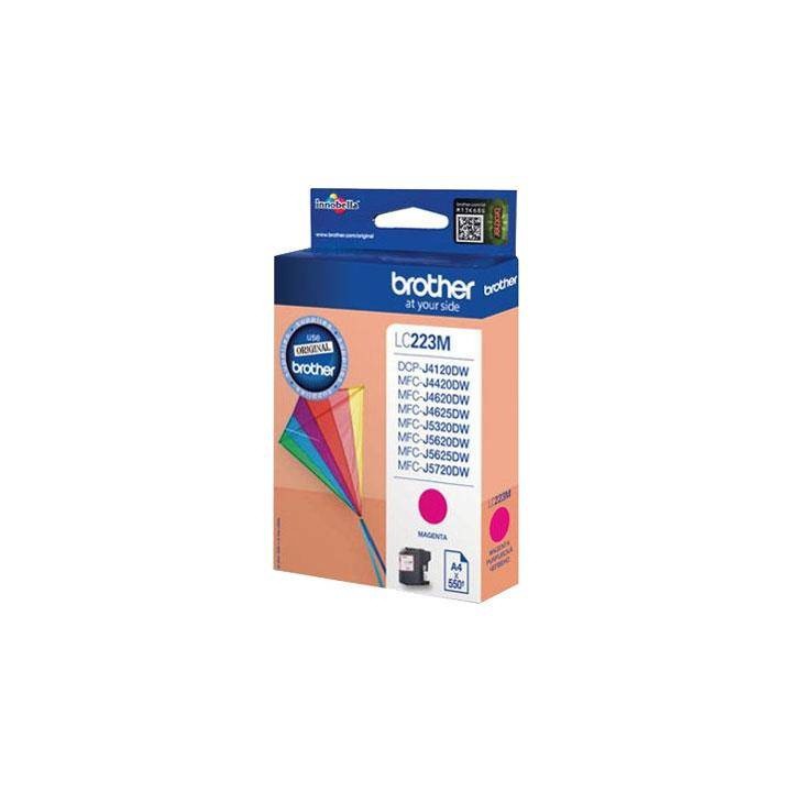 TUSZ ORYGINALNY BROTHER LC223M MAGENTA 550 STRON