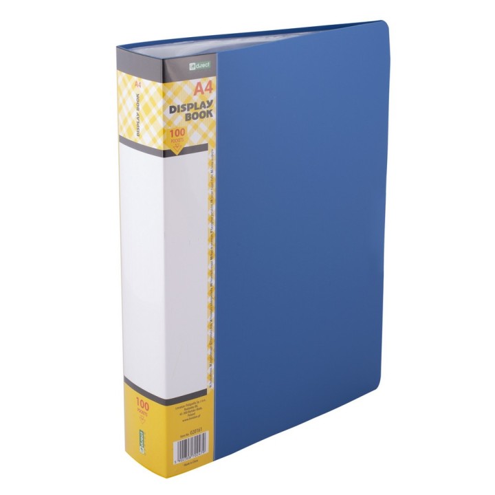 ALBUM OFERTOWY A4 D.RECT NIEBIESKI 100 KOSZULEK