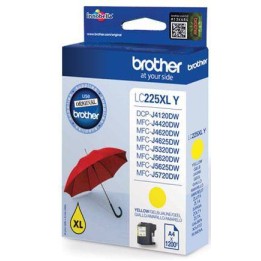 TUSZ ORYGINALNY BROTHER LC225XLY YELLOW 1200 STRON