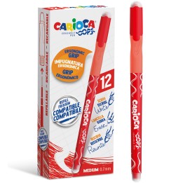 DŁUGOPIS WYMAZYWALNY CARIOCA 43039/03 OOPS 160-2517 CZERWONY 0.7MM