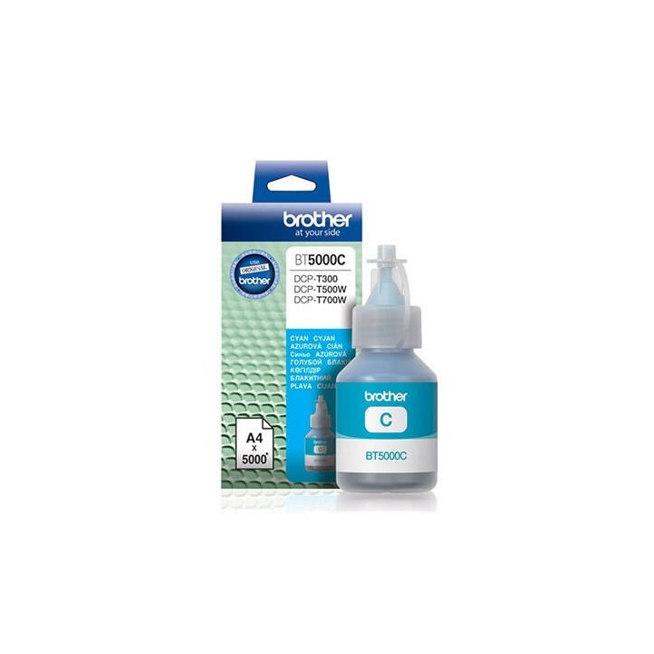TUSZ ORYGINALNY BROTHER BT5000C CYAN 5000 STRON