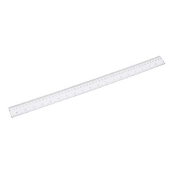 LINIJKA PLASTIKOWA 50CM D.RECT