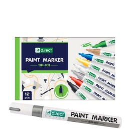MARKER OLEJOWY D.RECT SP-101 SREBRNY 2-4.5MM