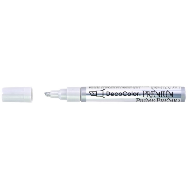 MARKER OLEJOWY UCHIDA 350-S DECOCOLOR PREMIUM SREBRNY ŚCIĘTA