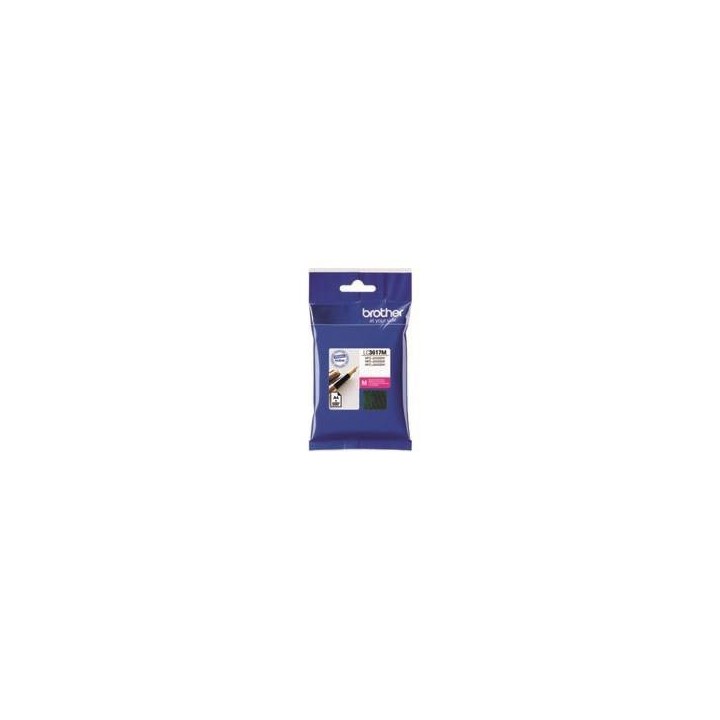 TUSZ ORYGINALNY BROTHER LC3617M MAGENTA 550 STRON