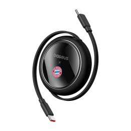 Kabel BASEUS Free2Pull USB-C-USB-C 100W (czarny)