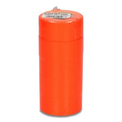 ETYKIETY SAMOPRZYLEPNE 23X16MM DO METKOWNIC EMERSON CZERWONE 5 ROLEK*600SZT